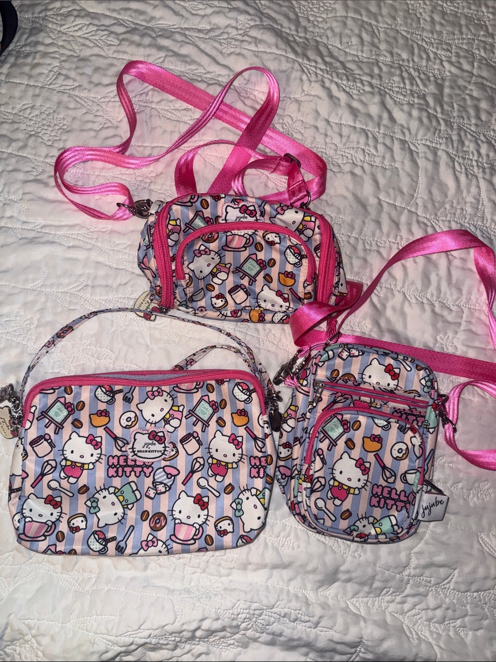 Jujube Hello Kitty limited edition Crossbody Bag Trio